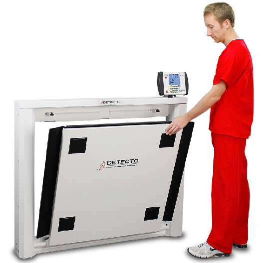 Wall Mounted Foldup Wheelchair Scale FREE Shipping